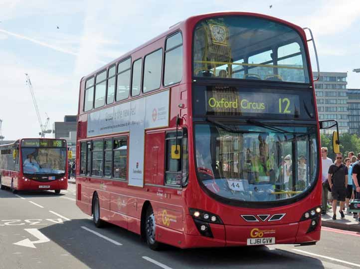 Go-Ahead London Volvo B5LH Wright WHV1